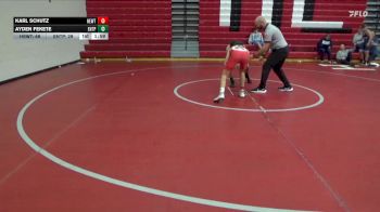 132 lbs Round 3 (4 Team) - Ayden Fekete, Enterprise HS vs Karl Schutz, Hewitt-Trussville