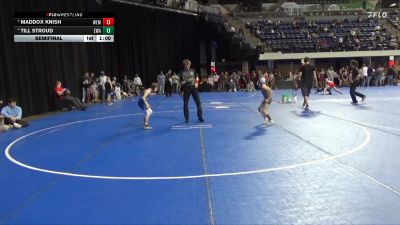 60 lbs Semifinal - Maddox Knish, WEM/JWP vs Till Stroud, Edina Wresting Association