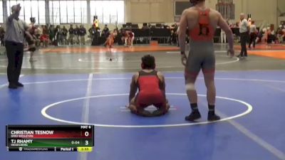 174 lbs Cons. Round 3 - Christian Tesnow, Ohio Wesleyan vs TJ Rhamy, Heidelberg