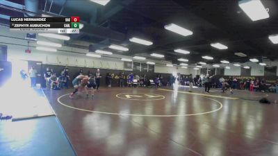 120 lbs Cons. Round 3 - Lucas Hernandez, Bakersfield vs Zephyr Aubuchon, Carlsbad
