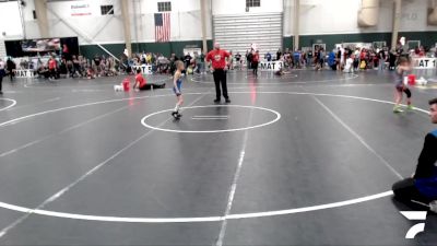 52 lbs 1st Place Match - Landon Hurt, St.Paul Youth Wrestling vs Spencer Bernshausen, FoxFit