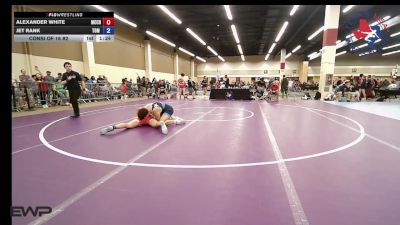 157 lbs Consi Of 16 #2 - Alexander White, McChesney Grappling Academy vs Jet Rank, Tom Eagle Wrestling Academy