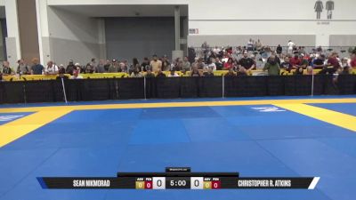Christopher R. Atkins vs Sean Nikmorad 2025 World Master IBJJF Jiu-Jitsu Championship