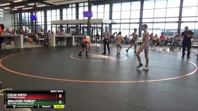 J-4 lbs Quarterfinal - Benjamin Fobert, Big Game Wrestling Club vs Colin Smith, Hammerin Hawks