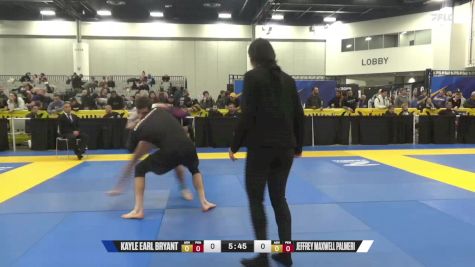 Jeffrey Maxwell Palmeri vs Kayle Earl Bryant 2024 World IBJJF Jiu-Jitsu No-Gi Championship