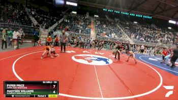 77 lbs Champ. Round 2 - Grayson Marcotte, Casper Wrestling Club vs Grady Hughes, Worland Wrestling Club