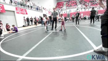 52 lbs 3rd Place - Wyatt Wylie, Tuttle Wrestling vs Jeb Webb, Shelton Wrestling Academy