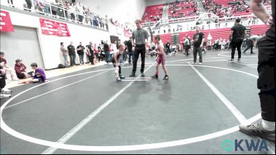 52 lbs 3rd Place - Wyatt Wylie, Tuttle Wrestling vs Jeb Webb, Shelton Wrestling Academy