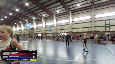 85 lbs Round 4 - Adalie Hazlett, Montana vs Preslee Richter, Nevada