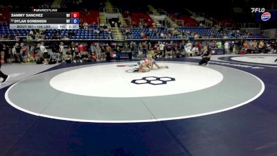 126 lbs Cons. Rd Of 128 - Sammy Sanchez, WY vs Dylan Sorensen, WY