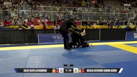 Natalia Katherine Sandra Narod vs Chloe Eileen Laframboise 2025 Pan Kids Jiu-Jitsu IBJJF Championship