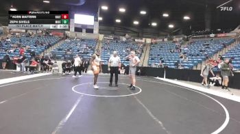 285 lbs 1st Place Match - Zeph Sivels, Midland (Neb.) vs Koen Mattern, Hastings (Neb.)