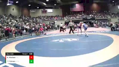 Quarterfinal - Tanner Tolman, Mountain Crest vs Kayden Madsen, Crimson Cliffs High