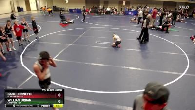 88 lbs Finals (8 Team) - Cooper Nelson, Flat Earth vs Jackson Ganfield, Lakeville