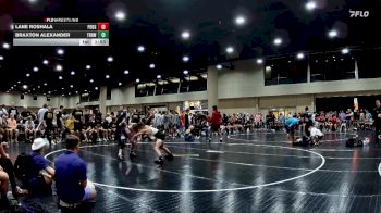 106 lbs Round 2 (6 Team) - Lane Roshala, Pod Squad vs Braxton Alexander, Team Rich Habits White