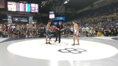 190 lbs Cons. Sub-rd Of 16 - Noah Ingle, Wyoming vs James Ribolla, Indiana
