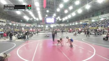 55 lbs Consi Of 8 #2 - Ace Marquez, No Team vs Colter Keys, Valley Bad Boys