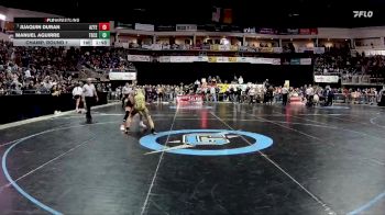 4A 133 lbs Champ. Round 1 - Juaquin Duran, Aztec vs Manuel Aguirre, Tierra Encantada