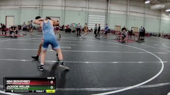 150 lbs Semifinal - Jackson Weller, Seagull Wrestling Club vs Abai Beishembiev, Apple Wrestling Academy