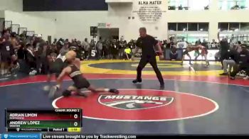 120 lbs Champ. Round 2 - Andrew Lopez, Warren vs Adrian Limon, Northview