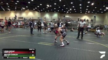 90 lbs Round 5 (6 Team) - Brycen Dawley, POWA vs John McKay, Lowell WC