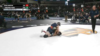 150 lbs Round Of 64 - Sean Griffin, Central Catholic (SJ) vs Michael Kase, Chaminade (SS)