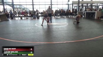 125 lbs Semifinal - Davis De Nooy, DC Elite vs Carver Wieland, Indee Mat Club