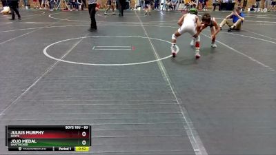 60 lbs 1st Place Match - Julius Murphy, OCRTC vs Jojo Medal, Unattached