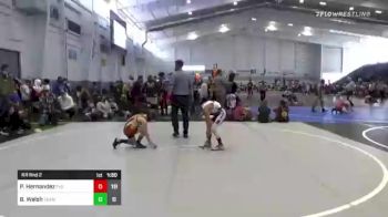 70 lbs Rr Rnd 2 - Phillip Hernandez, The Club vs Bennett Walsh, Team Hammer WA