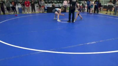 125 lbs 1st Place Match - Ruby Roof vs Anita Gant