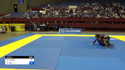 Makahea Xhelili vs Xin Yao 2024 Pan IBJJF Jiu-Jitsu No-Gi Championship