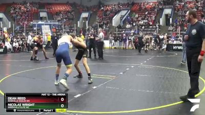 138 lbs Champ. Round 1 - Nicolas Wright, Greenville Elite WC vs Dean Reed, Roseville Eagles WC