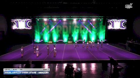 Douglasville Cheer Stars - Mercury [2026 L1 Mini - D2 Day 1] 2026 Mardi Gras Grand Nationals