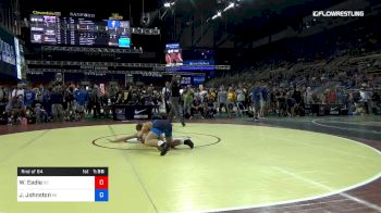 138 lbs Rnd Of 64 - Weston Eadie, South Carolina vs James Johnston, Michigan