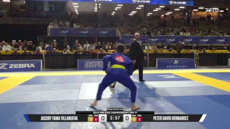 Peter David Hernandez vs Jacoby Fama Villanueva 2026 Pan Kids Jiu-Jitsu IBJJF Championship