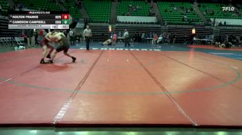 5A 215 lbs Cons. Round 2 - Cameron Campbell, Corner vs Kolton Franks, West Point High School