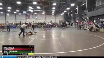 64 lbs Round 4 - Riley Crandall, PA Gold vs Ariah Mills, Minion Black