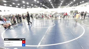 102 lbs 3rd Place - Noah Jurado, Desert Dogs WC vs Elijah Jones, Rkda