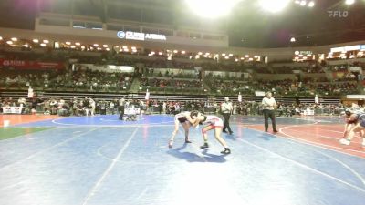 119 lbs Semifinal - Hannah Harrison, Newton vs Delmy Maldonado, Bound Brook Community Middle School