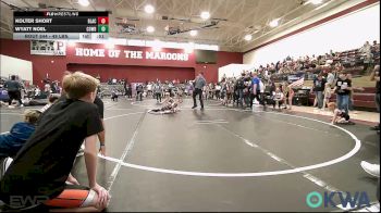 49 lbs Semifinal - Kolter Short, Blackwell Wrestling Club vs Wyatt Noel, Cowboy Wrestling Club
