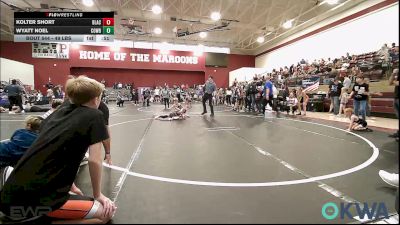 49 lbs Semifinal - Kolter Short, Blackwell Wrestling Club vs Wyatt Noel, Cowboy Wrestling Club