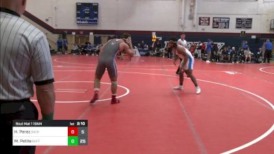 184 lbs Rr Rnd 1 - Hunter Perez, Sacred Heart vs Marcus Petite, Buffalo