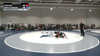 65 kg Champ. Rd Of 128 - Logan Beck, Valdez Youth Wrestling Club, Inc. vs Quincey Crawford, BullTrained Wrestling
