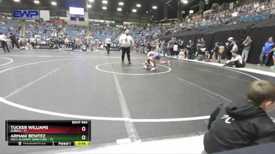 64 lbs Champ. Round 1 - Tucker Williams, Eureka vs Armani Benitez, JUIC3 ACAD3MY WRESTLING