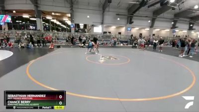 113 lbs Cons. Semi - Chance Berry, Boneyard Wrestling Academy vs Sebasthian Hernandez, Best Trained Wrestling