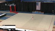 Taya Kim - Clubs - 2021 Rhythmic Elite Qualifier