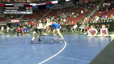 2A-190 lbs Cons. Round 5 - Rhett Hedrick, Ballard vs Thomas Sexton, Decorah