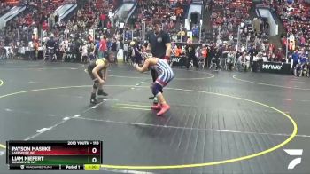 110 lbs Cons. Round 2 - Liam Niefert, Downriver WC vs Payson Mashke, Lakeshore WC