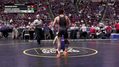 160 lbs Consi 5 - Brandon Byrd, Cathedral Prep vs Samuel Almedina, Mid Valley