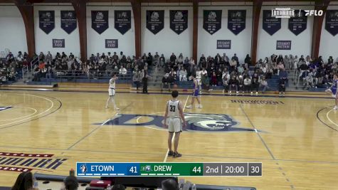 Replay: Elizabethtown vs Drew | Feb 19 @ 7 PM